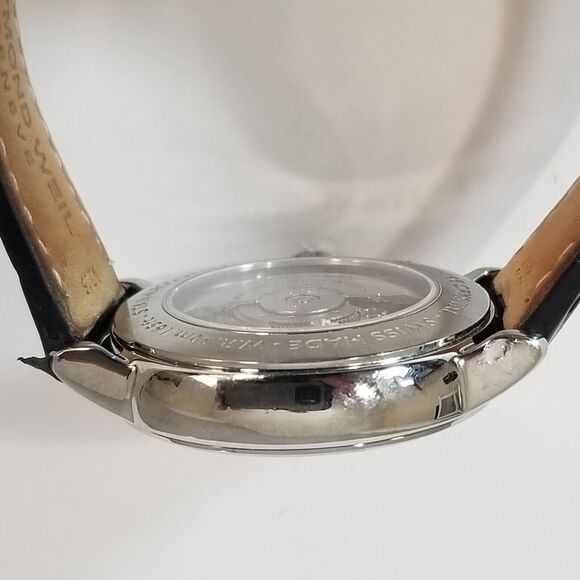 Raymond Weil Maestro Auto Steel Mens Strap Watch Date 2238-v454431 - Picture 8 of 16